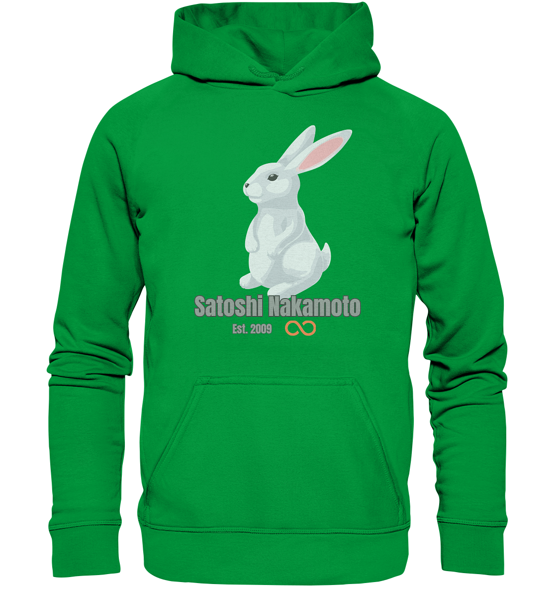 SATOSHI NAKAMOTO Est. 2009 (unendlich) - LADIES COLLECTION 21% automat. Rabatt bis zum Halving 2024 - Basic Unisex Hoodie