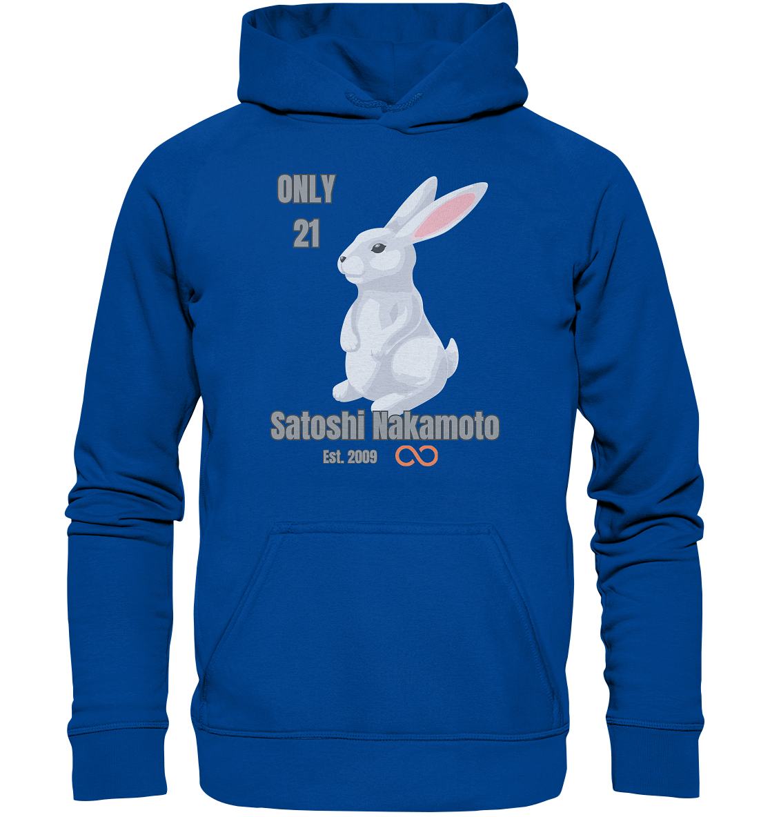 SATOSHI NAKAMOTO Est. 2009 (unendlich) - ONLY 21 - Basic Unisex Hoodie