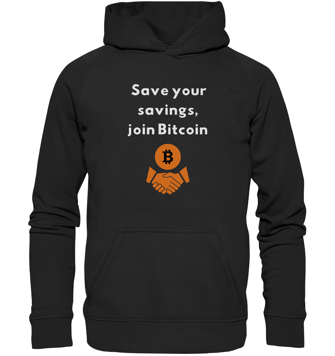 Save your savings join Bitcoin (Ladies Collection 21% Rabatt bis zum Halving 2024) - Basic Unisex Hoodie