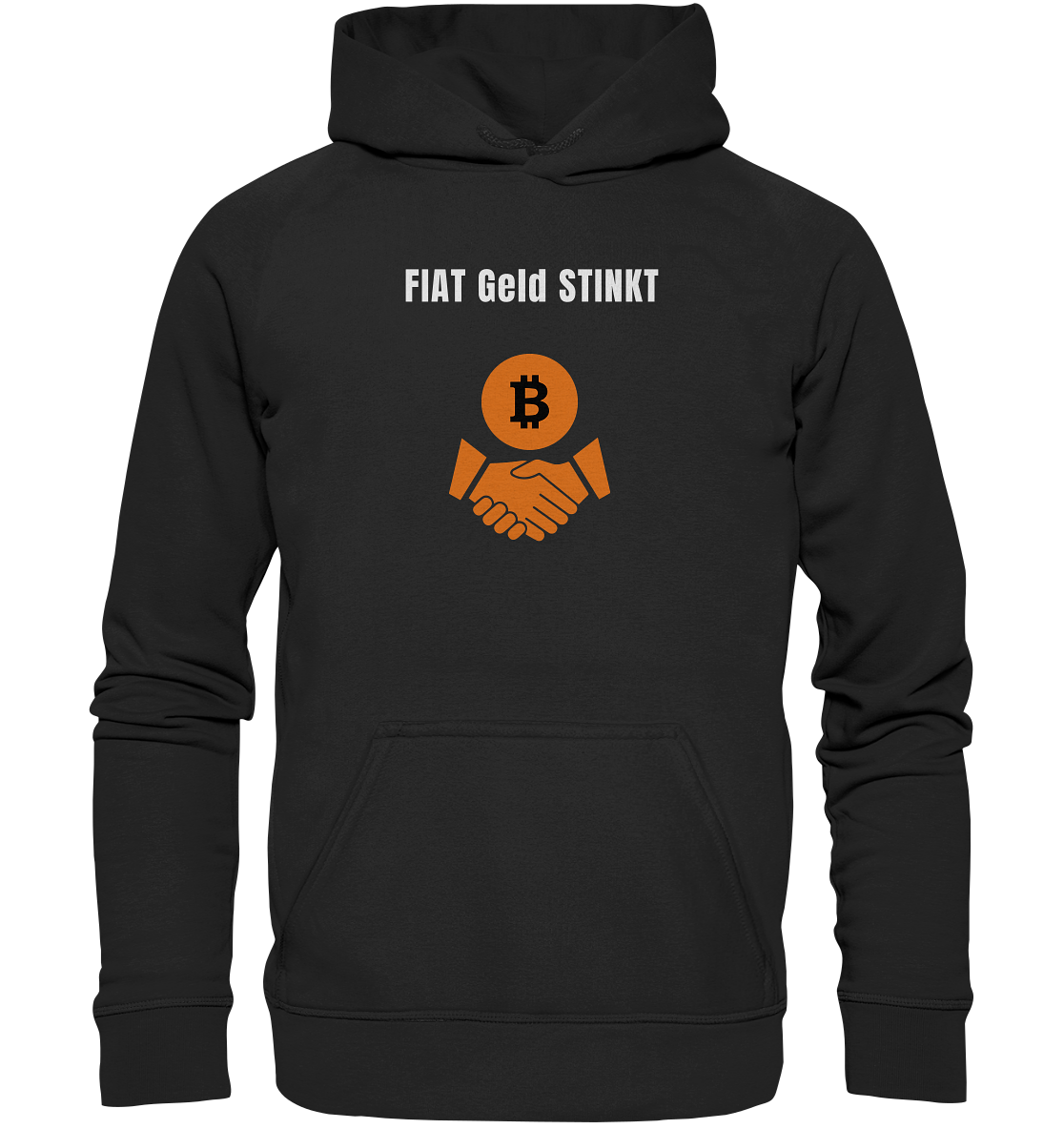 FIAT Geld STINKT (Ladies Collection 21% Rabatt bis zum Halving 2024) - Basic Unisex Hoodie