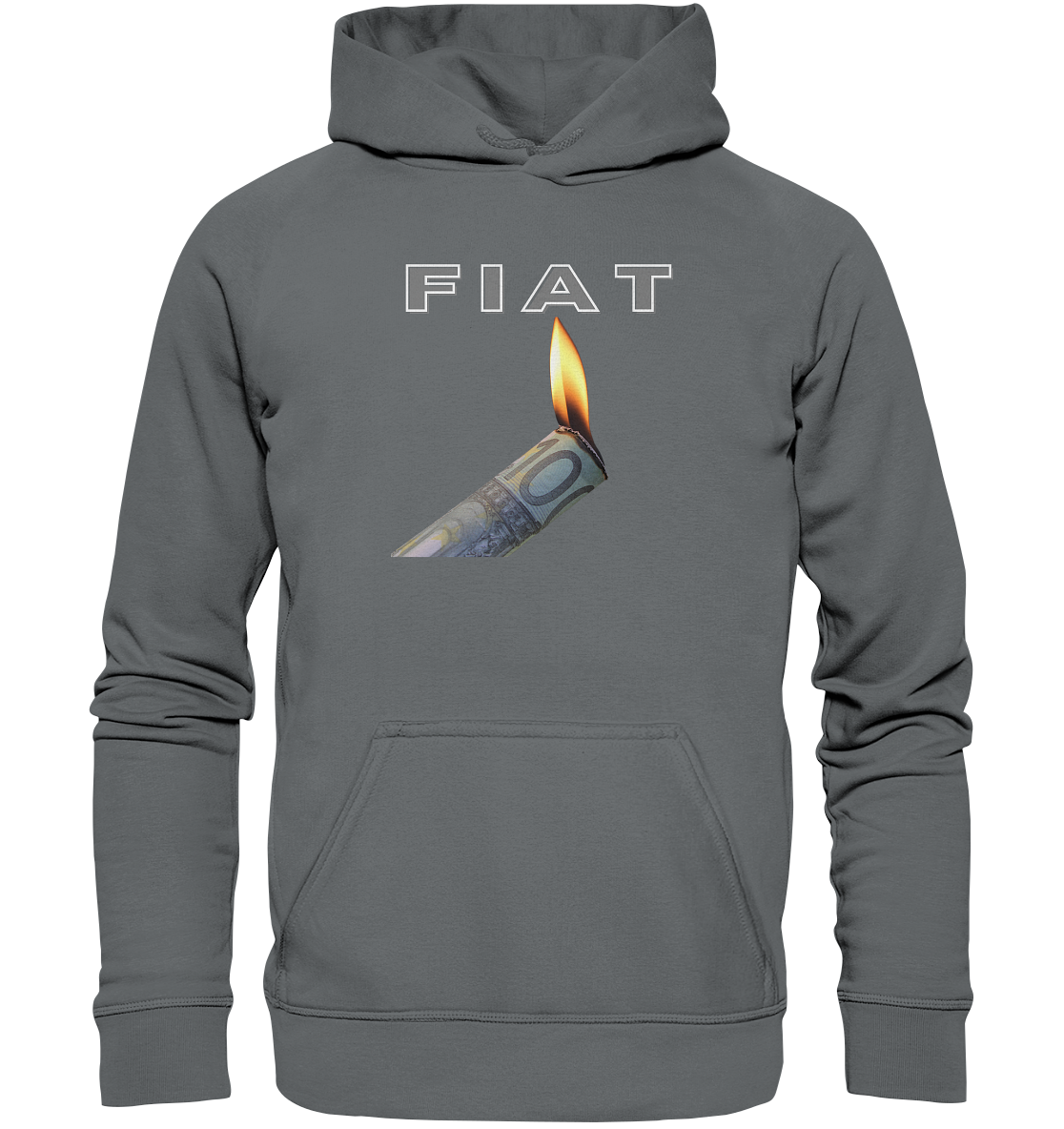 Fiat verbrennt Deine Zukunft - Basic Unisex Hoodie