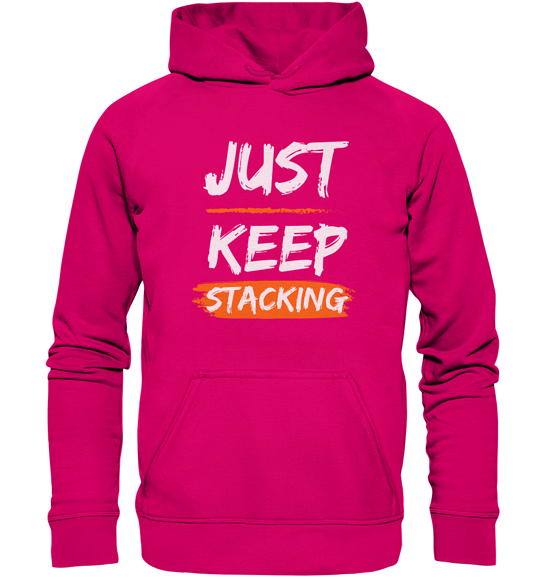 JUST KEEP STACKING - LADIES COLLECTION 21% automat. Rabatt bis zum Halving 2024 - Basic Unisex Hoodie