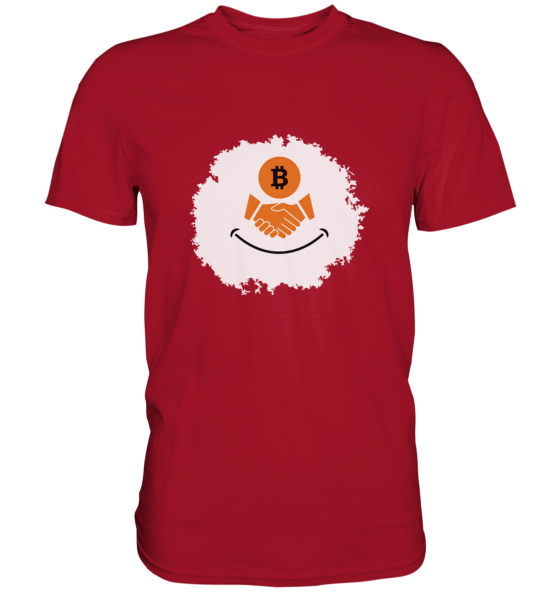 Bitcoin handshake Smiley - Classic Shirt