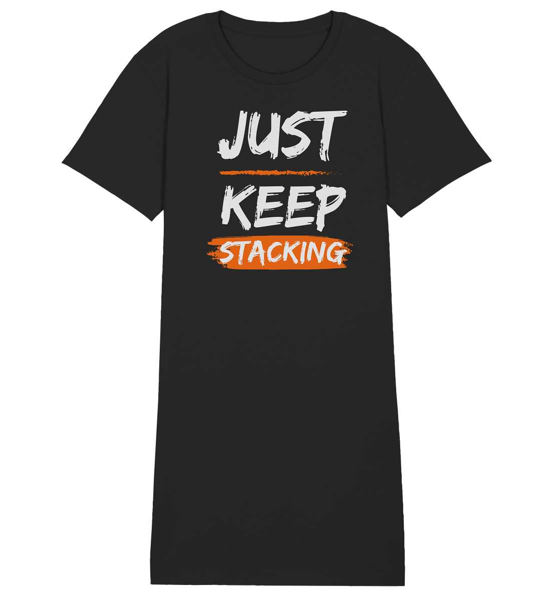 JUST KEEP STACKING - LADIES COLLECTION 21% automat. Rabatt bis zum Halving 2024 - Ladies Organic Shirt Dress
