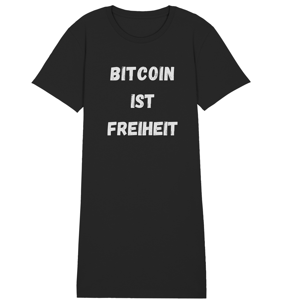 BITCOIN IST FREIHEIT - LADIES COLLECTION 21% automat. Rabatt bis zum Halving 2024 - Ladies Organic Shirt Dress