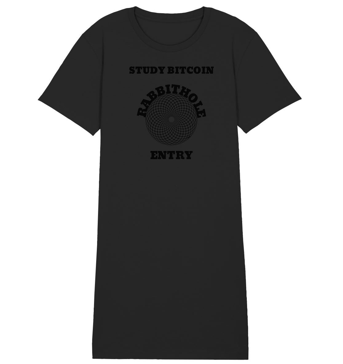 STUDY BITCOIN - RABBITHOLE ENTRY # Ladies Collection 21% Rabatt bis zum Halving 2024 - Ladies Organic Shirt Dress
