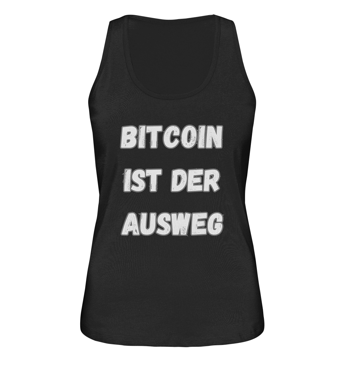 BITCOIN IST DER AUSWEG - LADIES COLLECTION 21% automat. Rabatt bis zum Halving 2024 - Ladies Organic Tank-Top
