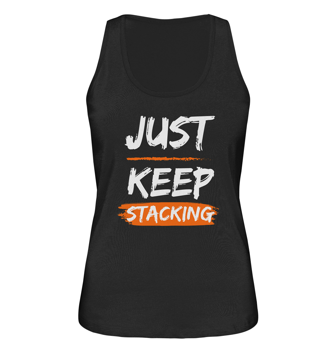 JUST KEEP STACKING - LADIES COLLECTION 21% automat. Rabatt bis zum Halving 2024 - Ladies Organic Tank-Top