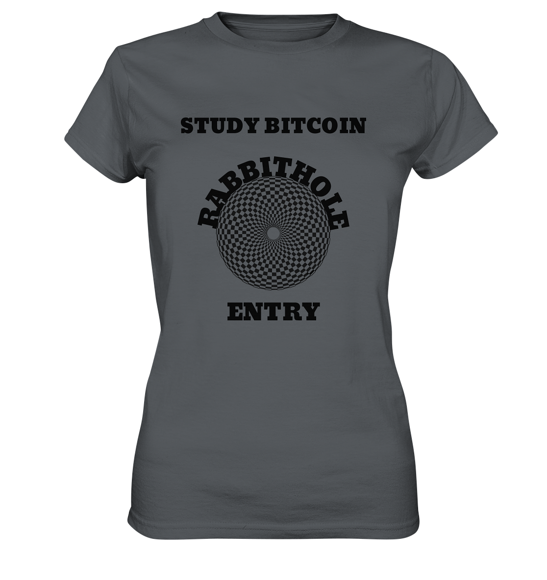 STUDY BITCOIN - RABBITHOLE ENTRY # Ladies Collection 21% Rabatt bis zum Halving 2024 - Ladies Premium Shirt