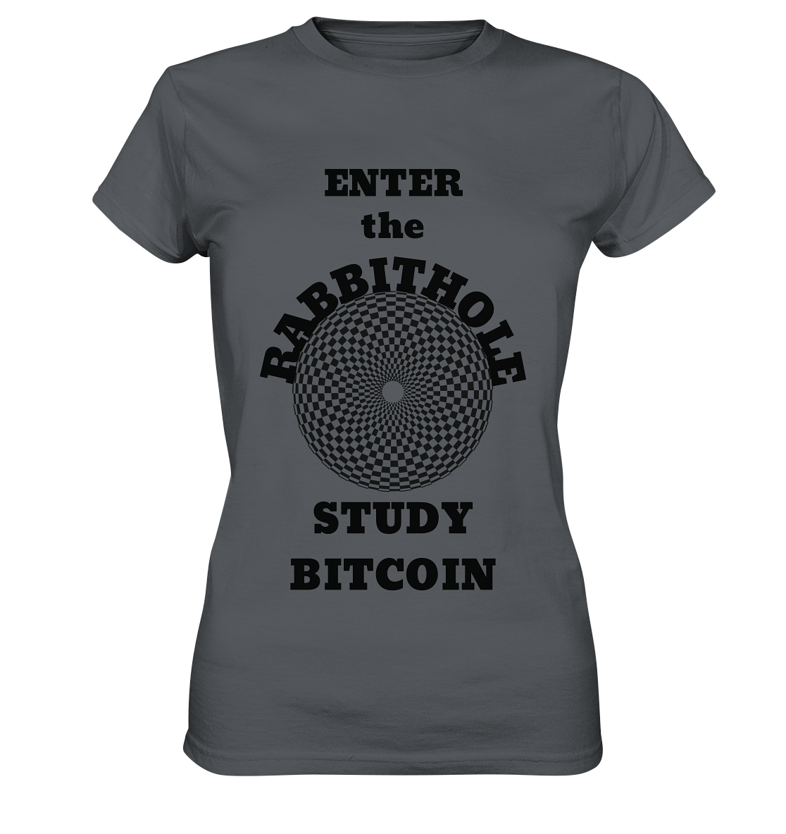 ENTER the RABBITHOLE - STUDY BITCOIN # Ladies Collection 21% Rabatt bis zum Halving 2024 - Ladies Premium Shirt