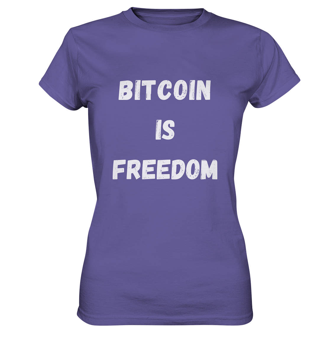 BITCOIN IS FREEDOM - LADIES COLLECTION 21% automat. Rabatt bis zum Halving 2024 - Ladies Premium Shirt