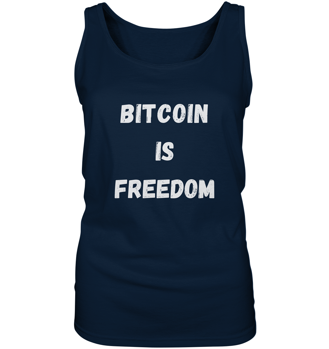 BITCOIN IS FREEDOM - LADIES COLLECTION 21% automat. Rabatt bis zum Halving 2024 - Ladies Tank-Top