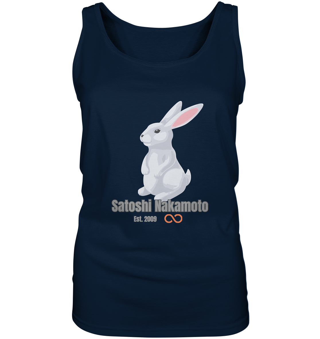 SATOSHI NAKAMOTO Est. 2009 (unendlich) - LADIES COLLECTION 21% automat. Rabatt bis zum Halving 2024 - Ladies Tank-Top