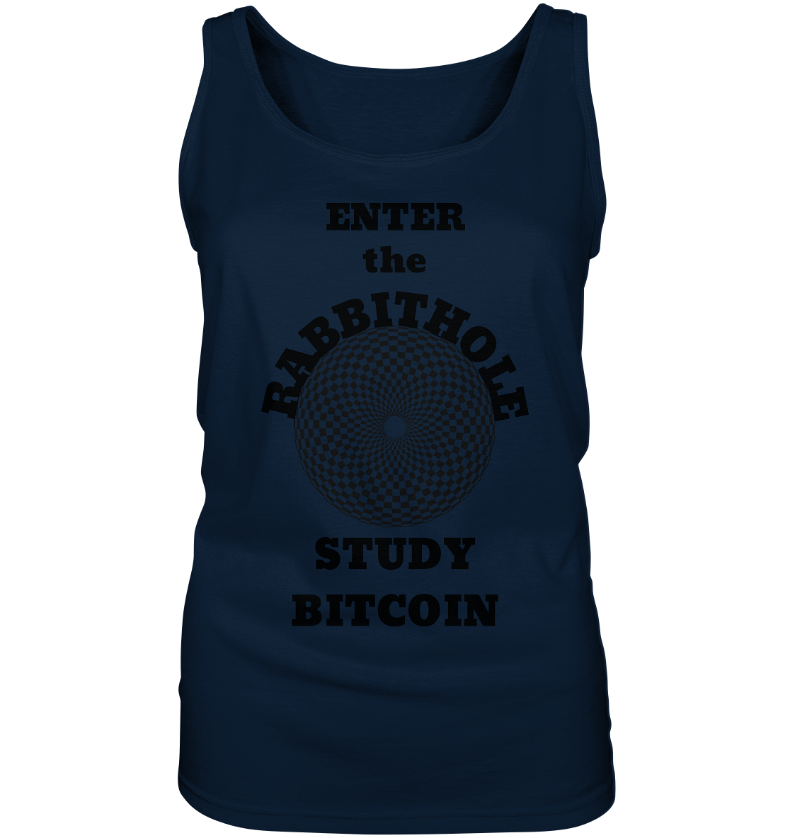 ENTER the RABBITHOLE - STUDY BITCOIN # Ladies Collection 21% Rabatt bis zum Halving 2024 - Ladies Tank-Top