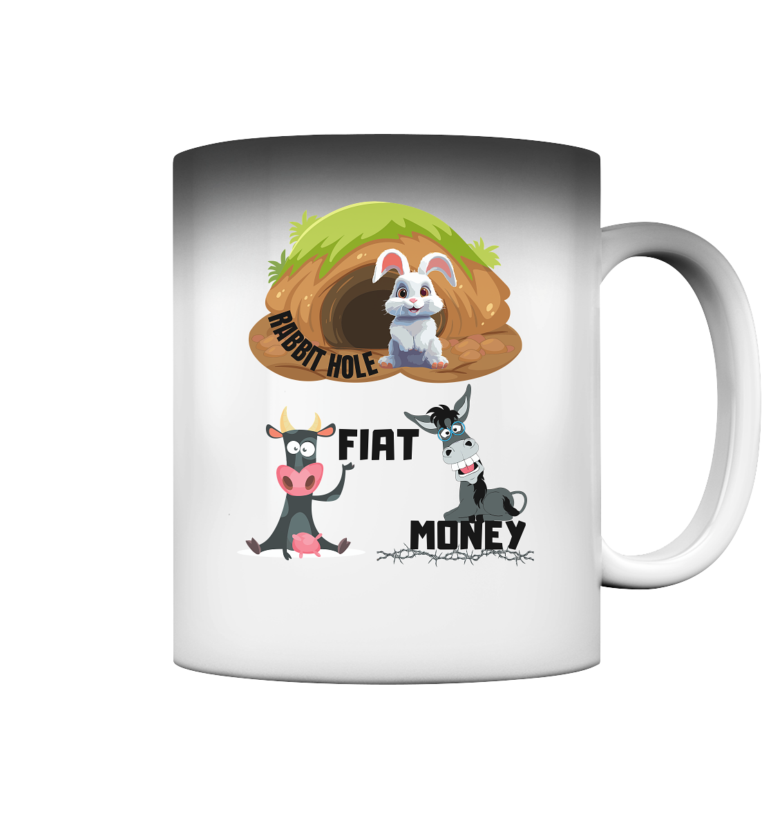FIAT MONEY / RABBITHOLE - Magic Mug