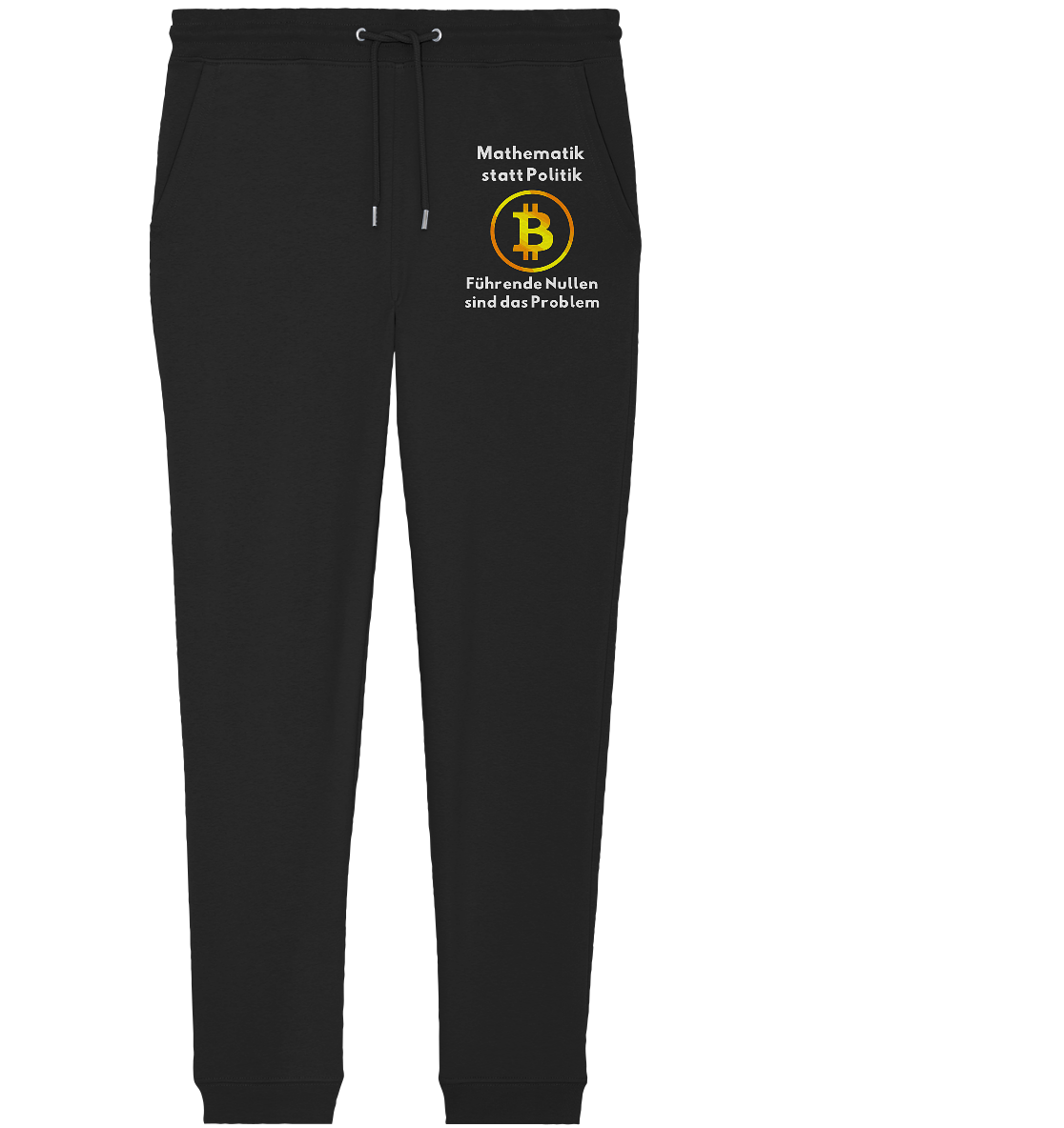 Mathematik statt Politik - führende Nullen sind (überall) das Problem ;-) - Organic Jogger Pants