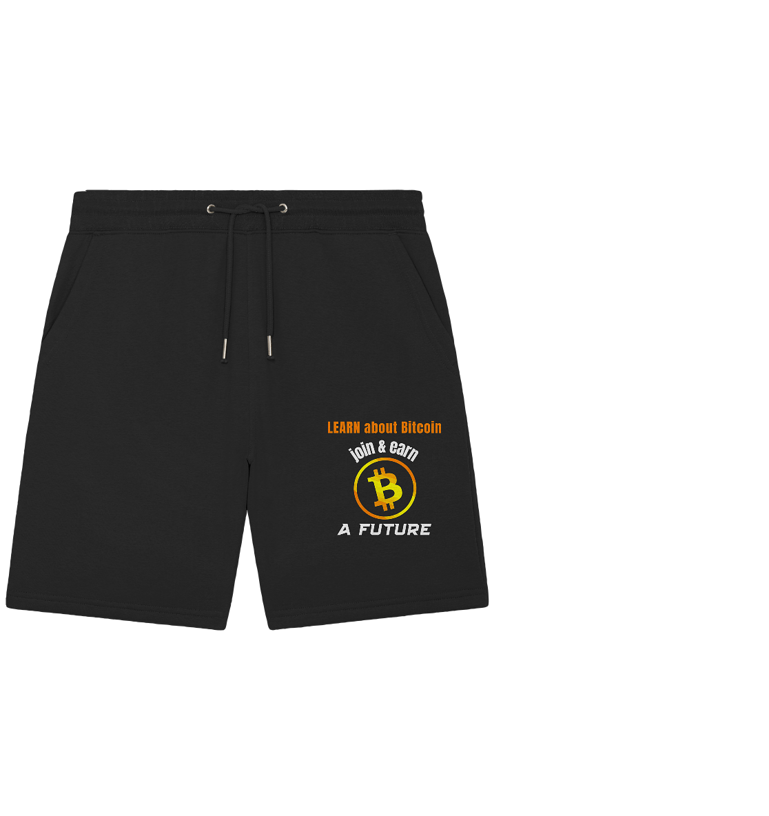 LEARN about BITCOIN join & earn A FUTURE - Ladies, Variante - Organic Jogger Shorts