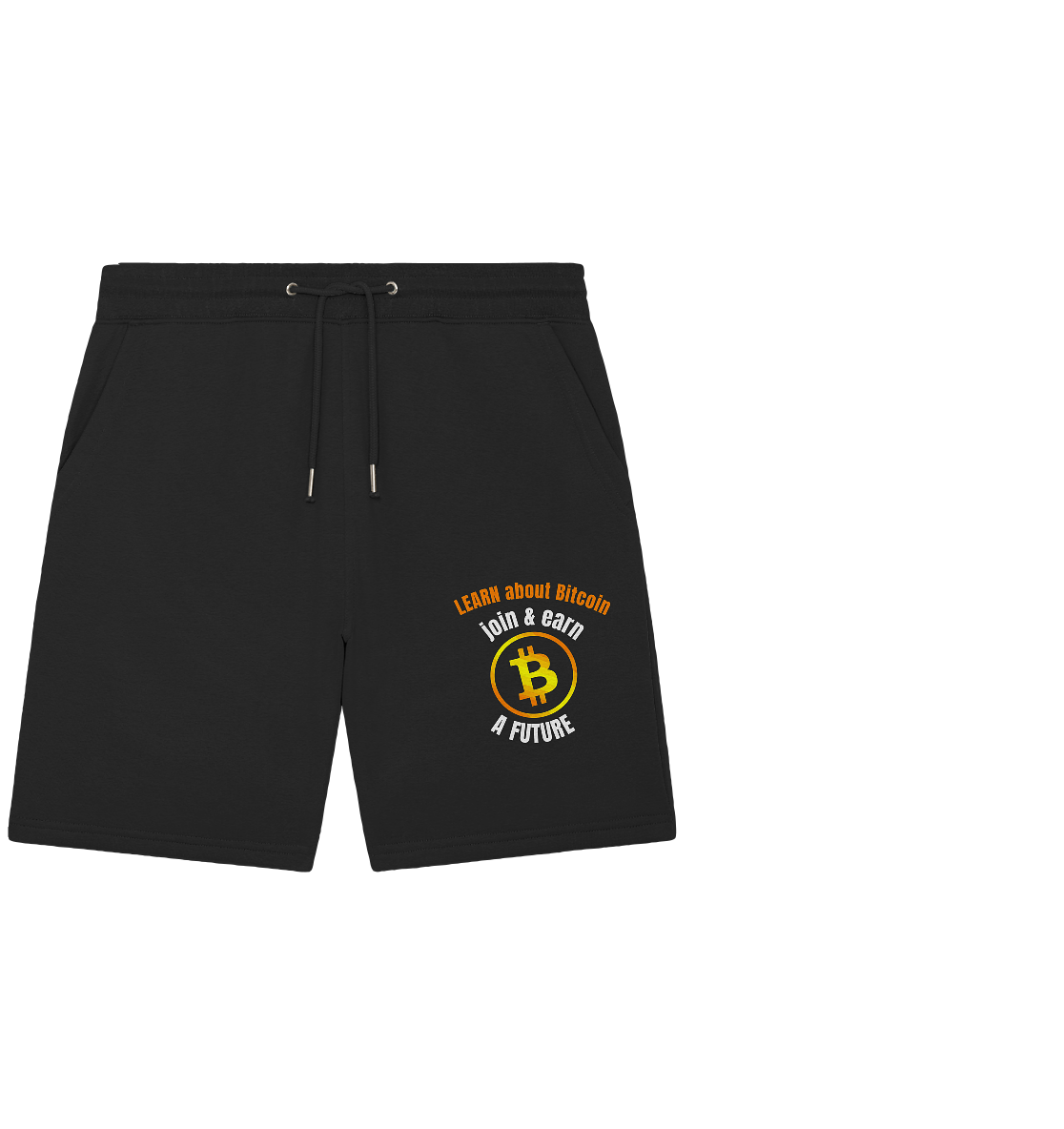 LEARN about BITCOIN join & earn A FUTURE - Ladies collection - Organic Jogger Shorts