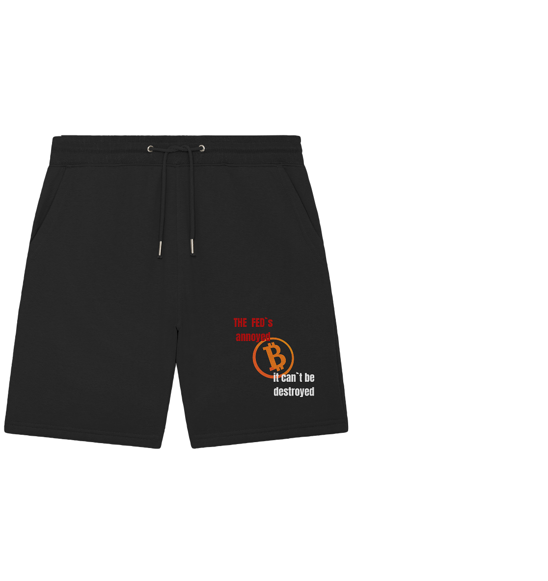 The FEDs annoyed... (gerade, versetzt) - Organic Jogger Shorts