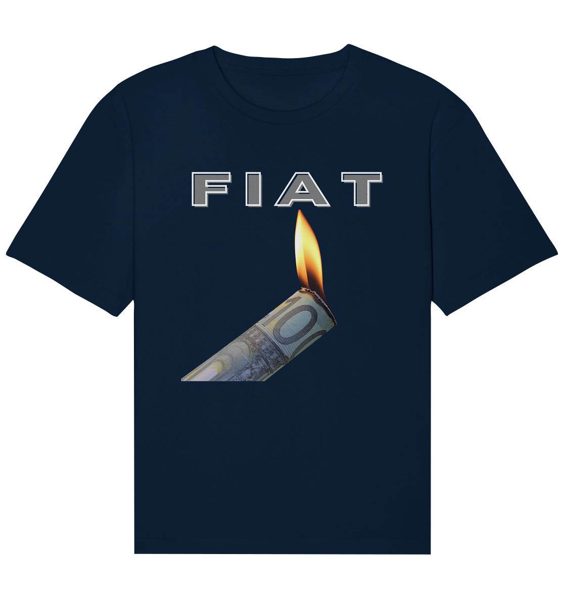 Fiat verbrennt Deine Zukunft - Organic Relaxed Shirt