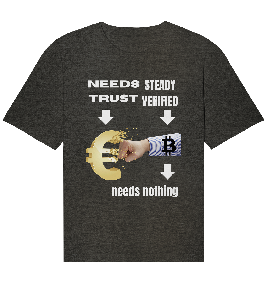 Needs TRUST / Needs NOTHING - Organic Relaxed Shirt