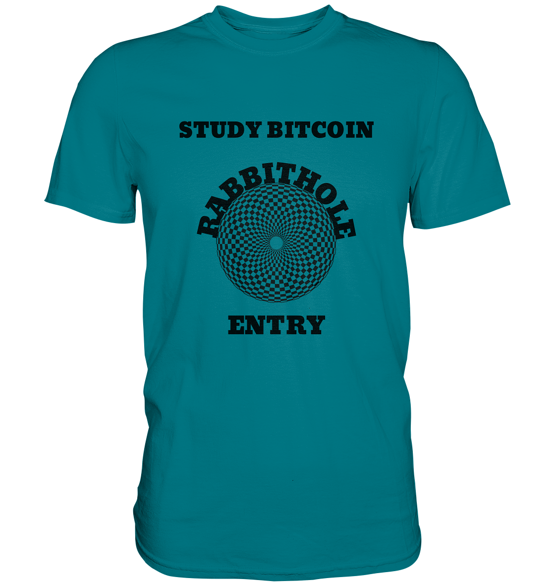 STUDY BITCOIN - RABBITHOLE ENTRY # Ladies Collection 21% Rabatt bis zum Halving 2024 - Premium Shirt