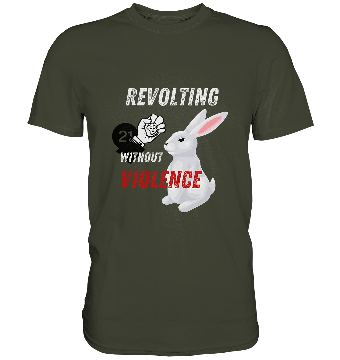 REVOLTING WITHOUT VIOLENCE - Premium Shirt