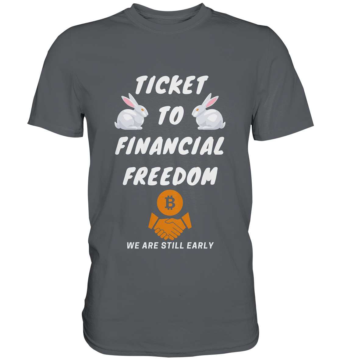 TICKET TO FINANCIAL FREEDOM - LADIES COLLECTION 21% automat. Rabatt bis zum Halving 2024 - Premium Shirt