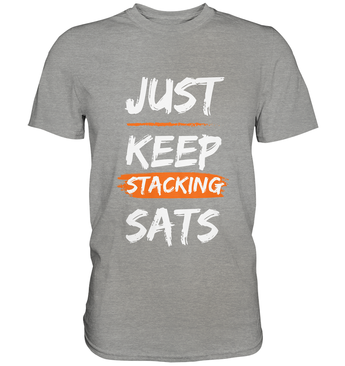 JUST KEEP STACKING SATS - LADIES COLLECTION 21% automat. Rabatt bis zum Halving 2024 - Premium Shirt