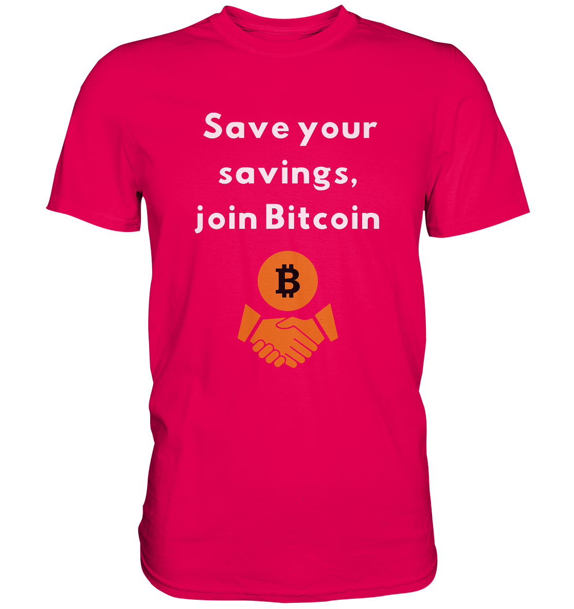 Save your savings join Bitcoin (Ladies Collection 21% Rabatt bis zum Halving 2024) - Premium Shirt