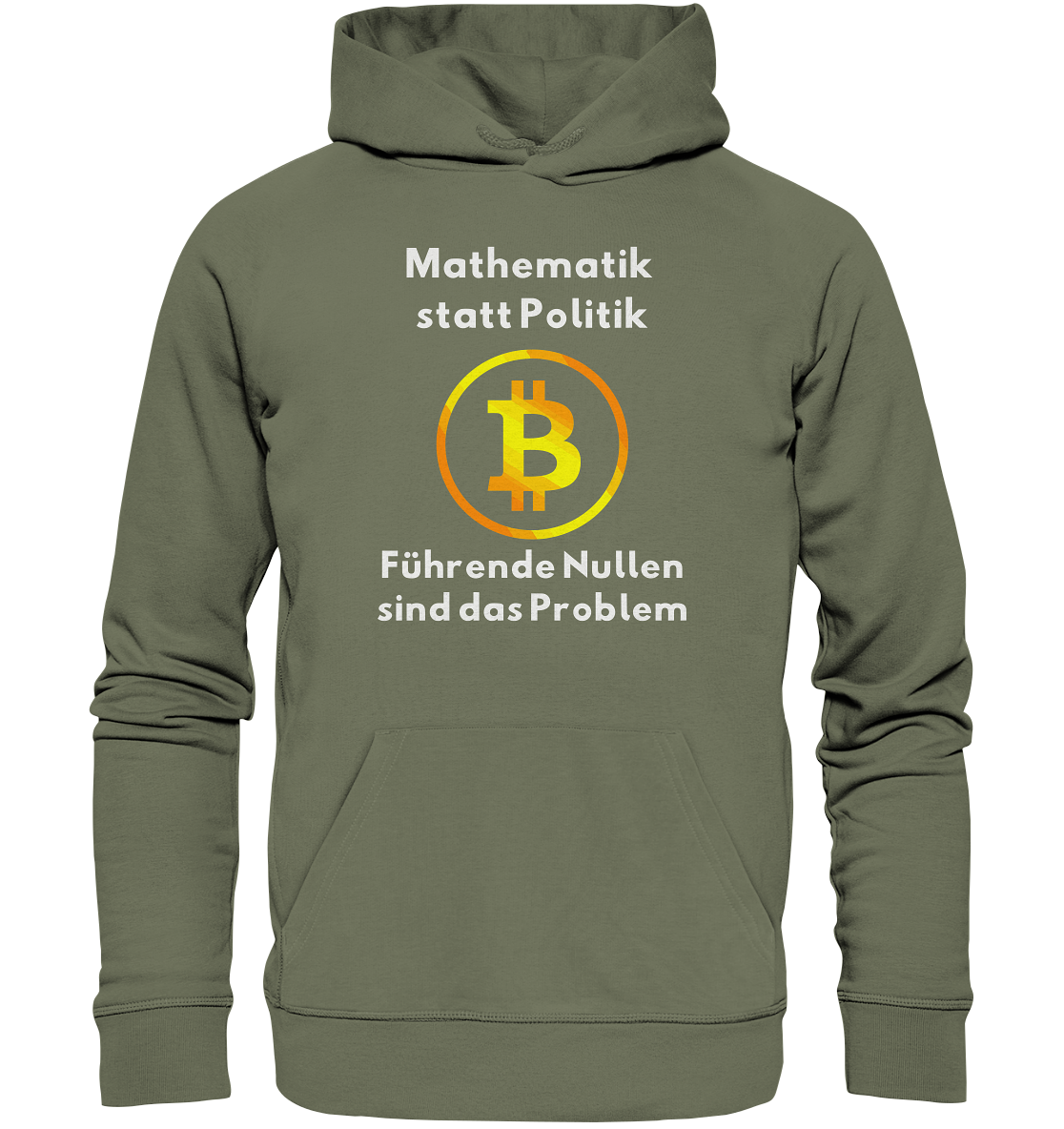 Mathematik statt Politik - führende Nullen sind (überall) das Problem ;-) - Premium Unisex Hoodie
