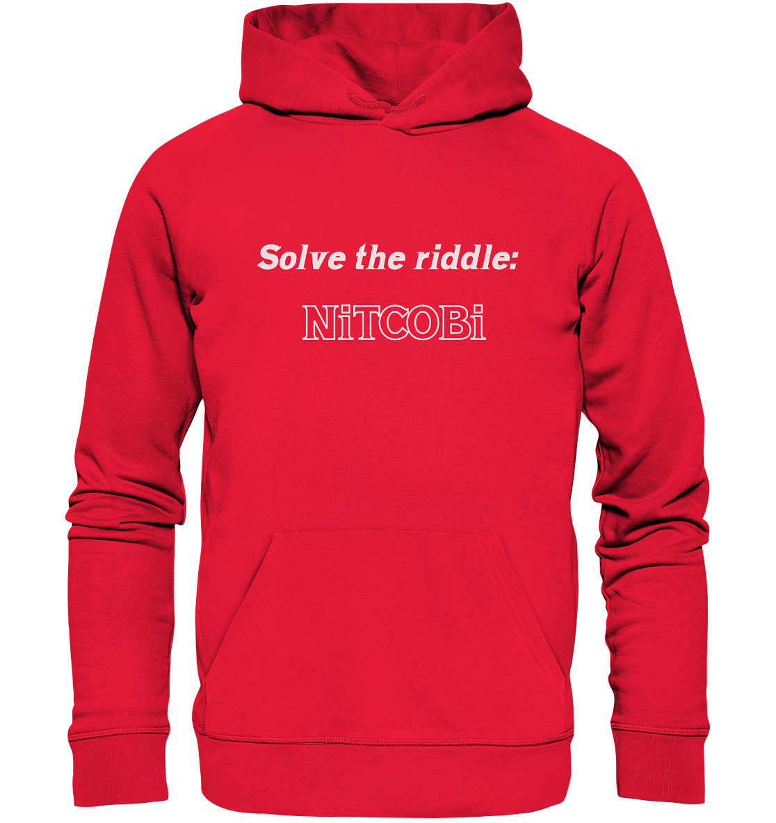 SOLVE THE RIDDLE - NiTCOBi - Premium Unisex Hoodie