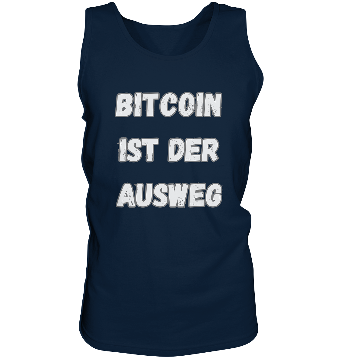 BITCOIN IST DER AUSWEG - Tank-Top