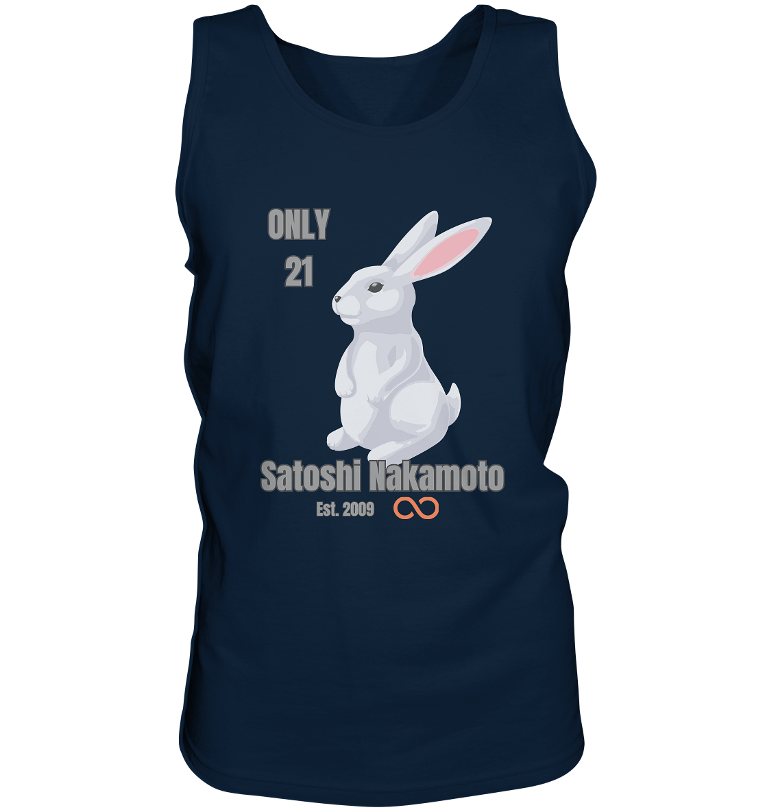 SATOSHI NAKAMOTO Est. 2009 (unendlich) - ONLY 21 - Tank-Top
