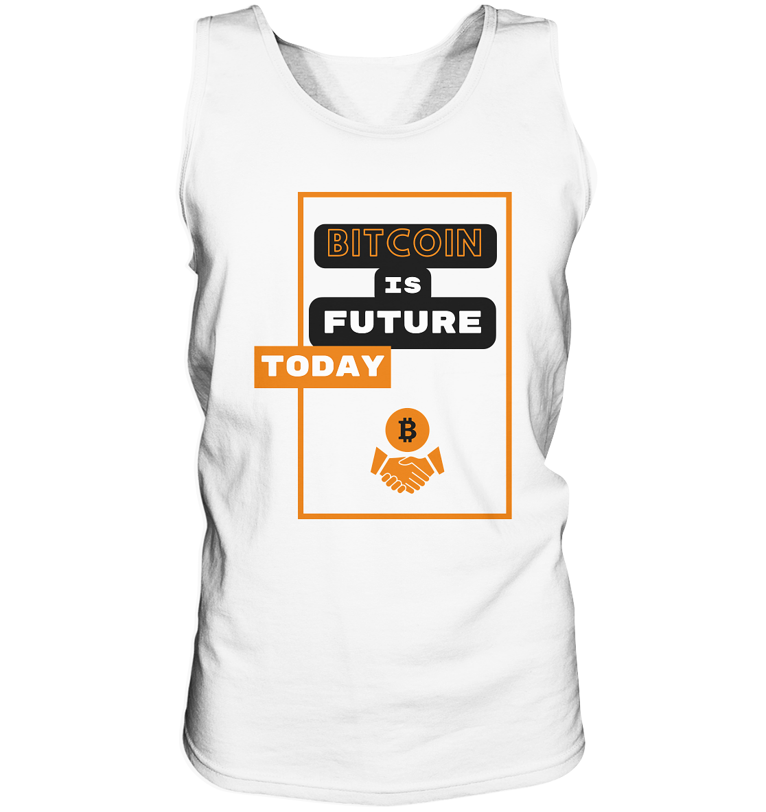 BITCOIN IS FUTURE TODAY - Var. black "B" - Tank-Top