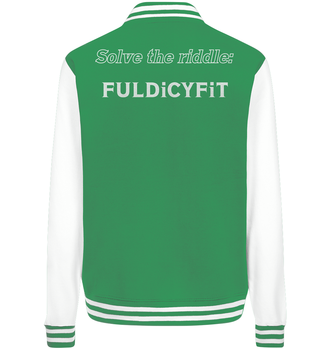 SOLVE THE RIDDLE - FULDiCYFiT  (Ladies)  - College Jacket
