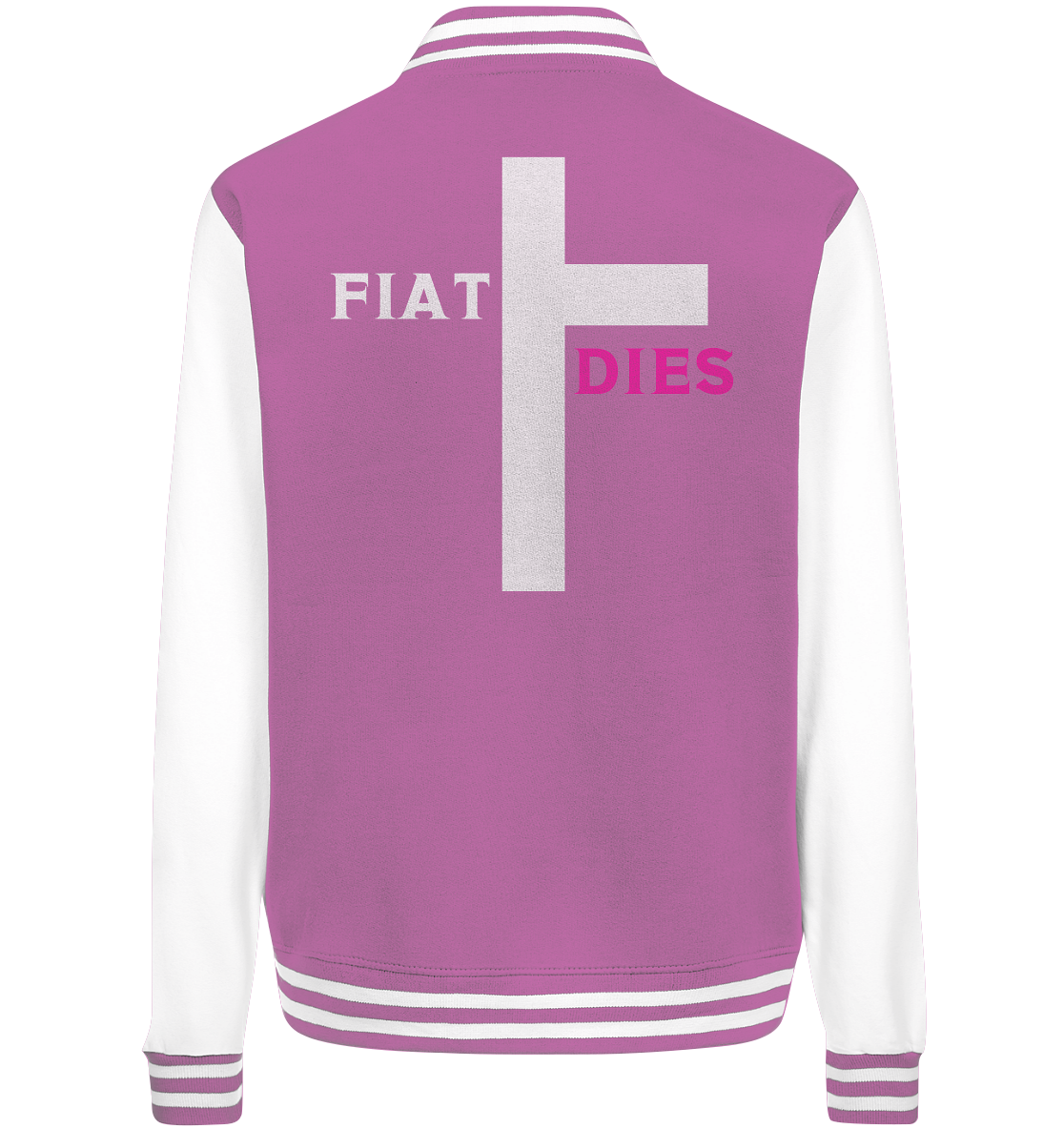 FIAT DIES (weiss / pink) - Ladies Collection  - College Jacket