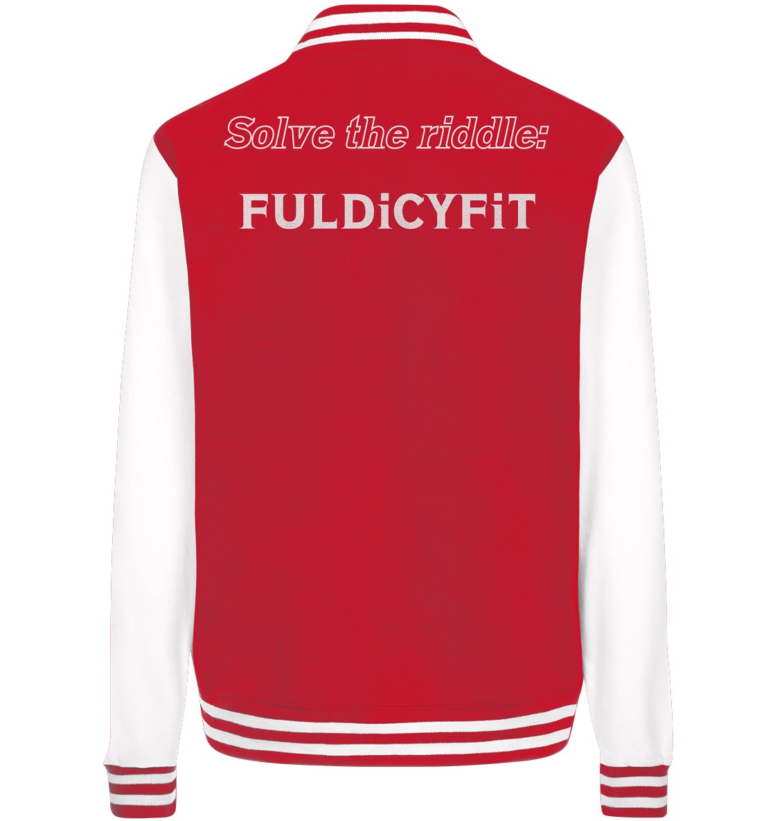 SOLVE THE RIDDLE - FULDiCYFiT  (Ladies)  - College Jacket