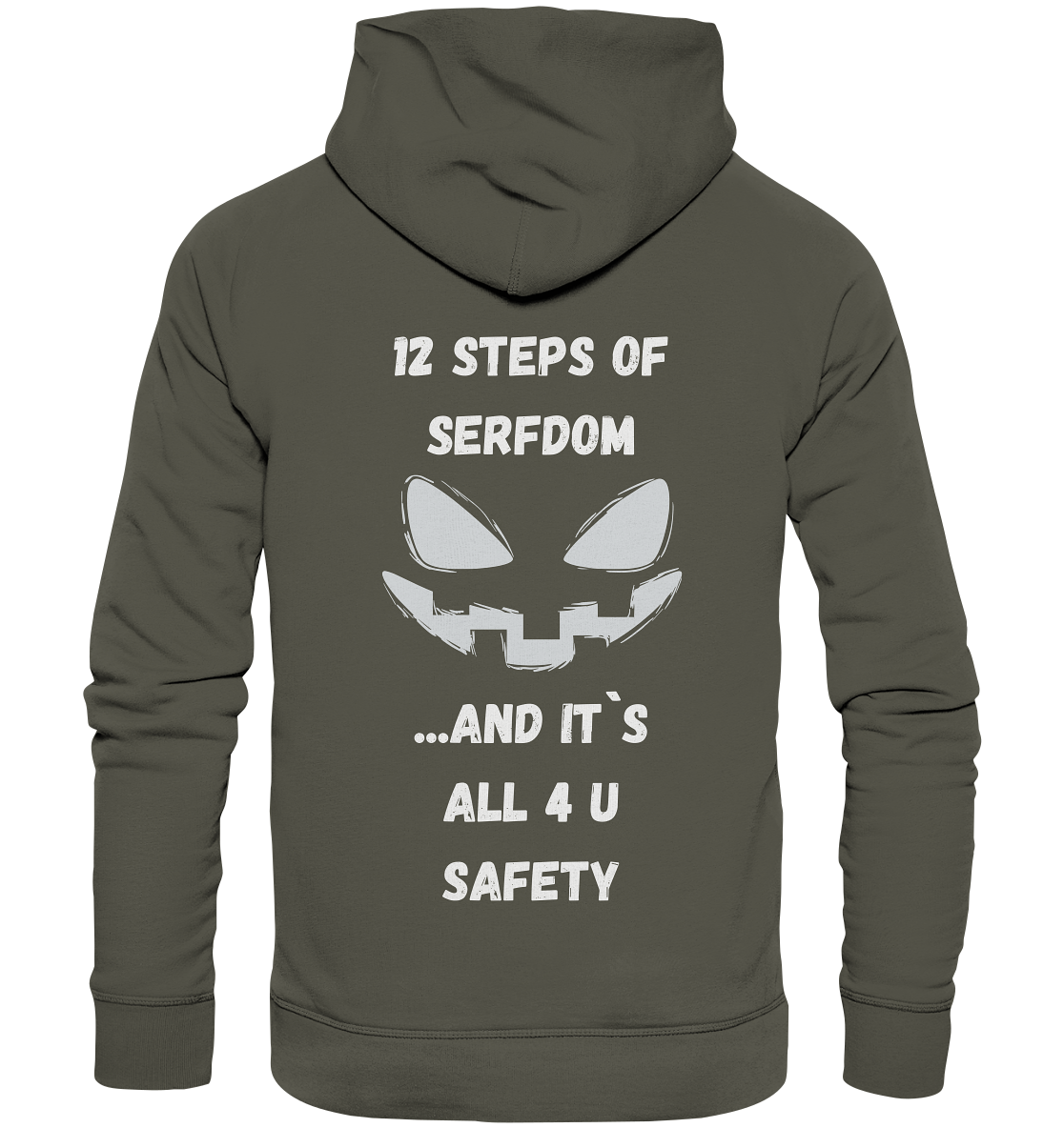 1st from 12 steps of serfdom - IT`S ALL 4 U SAFETY - RÜCKENDRUCK (men)