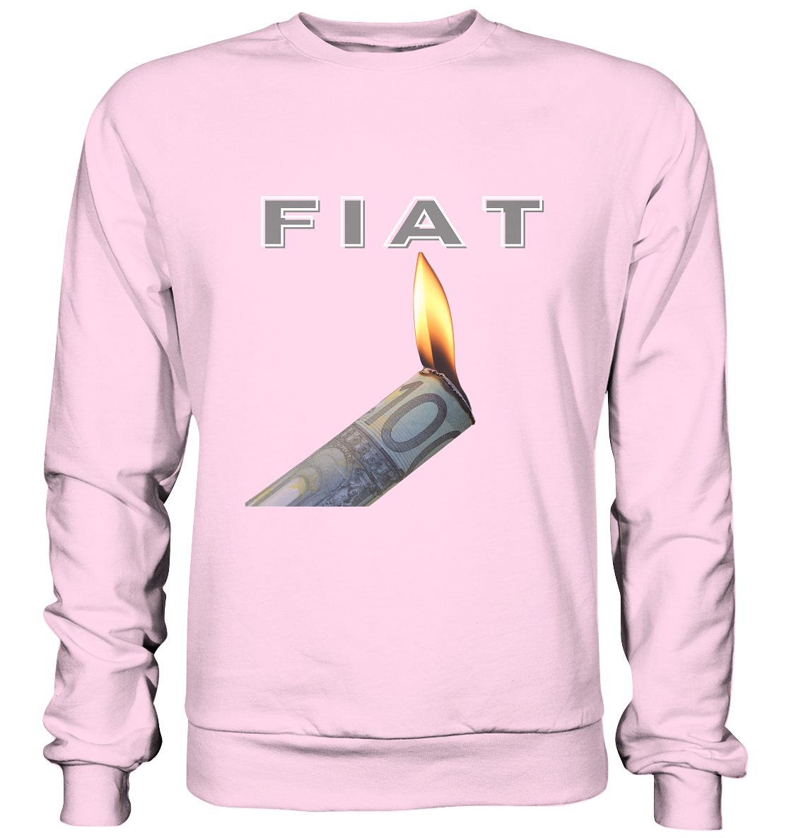 Fiat verbrennt Deine Zukunft - Basic Sweatshirt