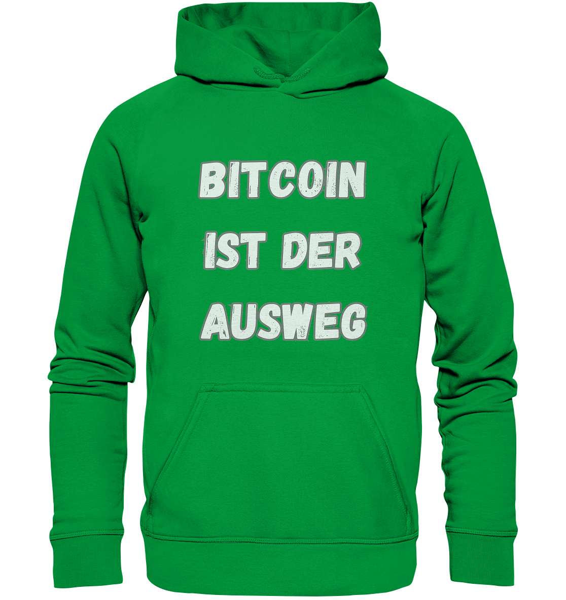 BITCOIN IST DER AUSWEG - LADIES COLLECTION 21% automat. Rabatt bis zum Halving 2024  - Basic Unisex Hoodie