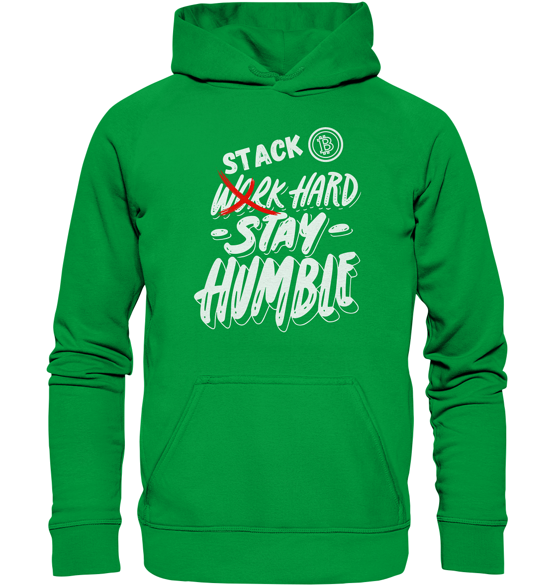 STACK HARD - STAY HUMBLE - Basic Unisex Hoodie
