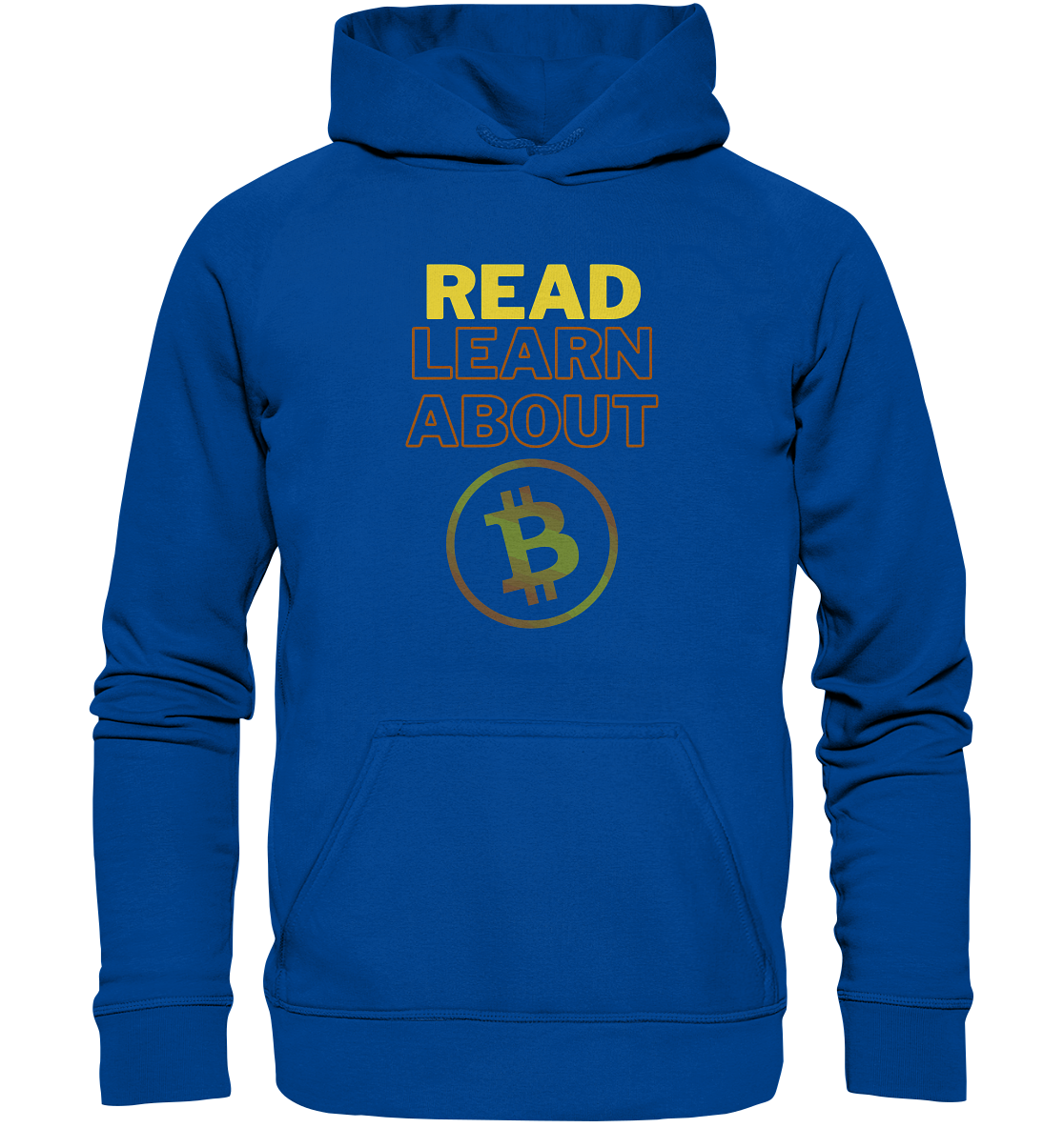 READ - LEARN ABOUT - BTC-Symbol - Basic Unisex Hoodie