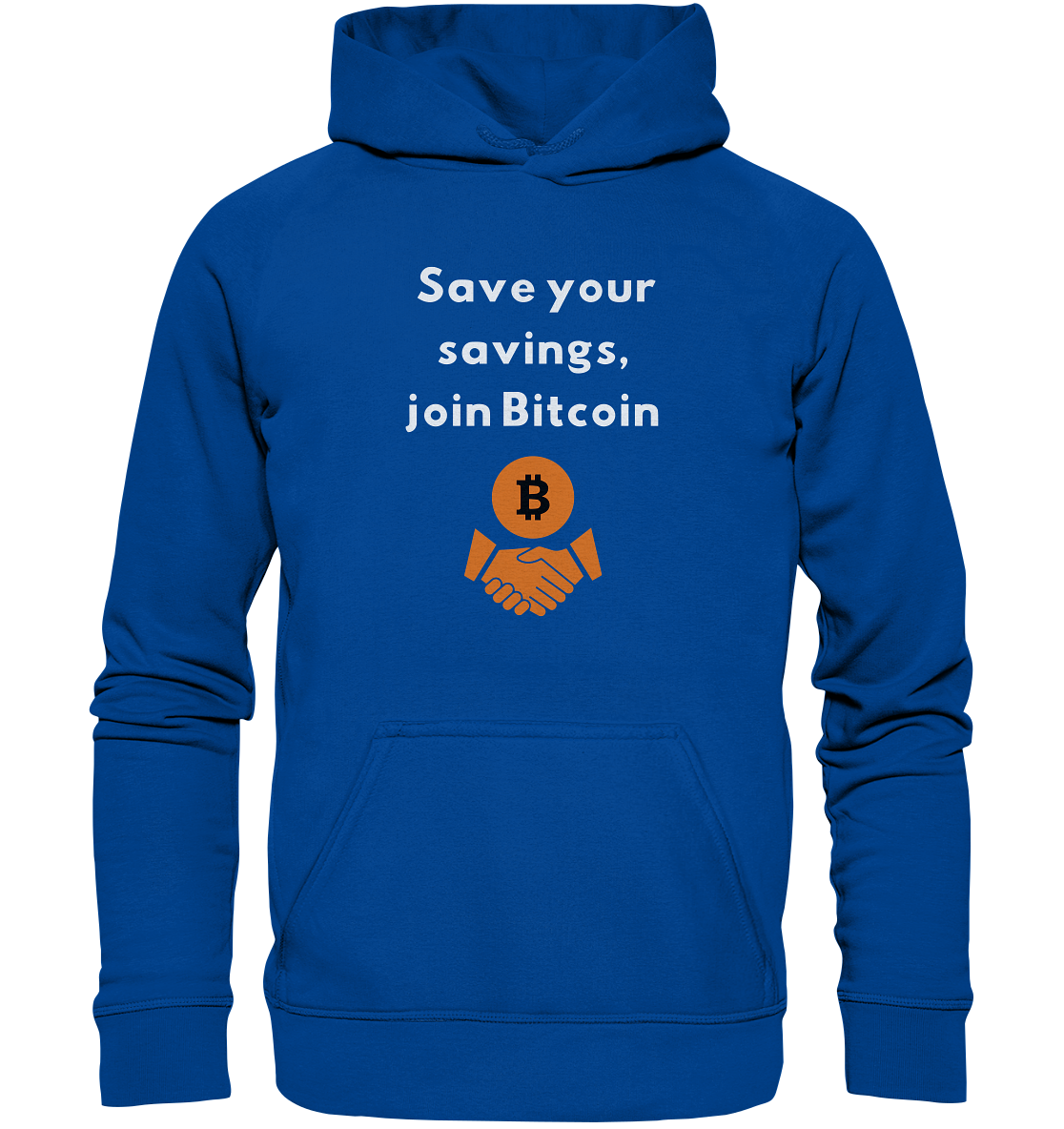 Save your savings join Bitcoin (Ladies Collection 21% Rabatt bis zum Halving 2024) - Basic Unisex Hoodie