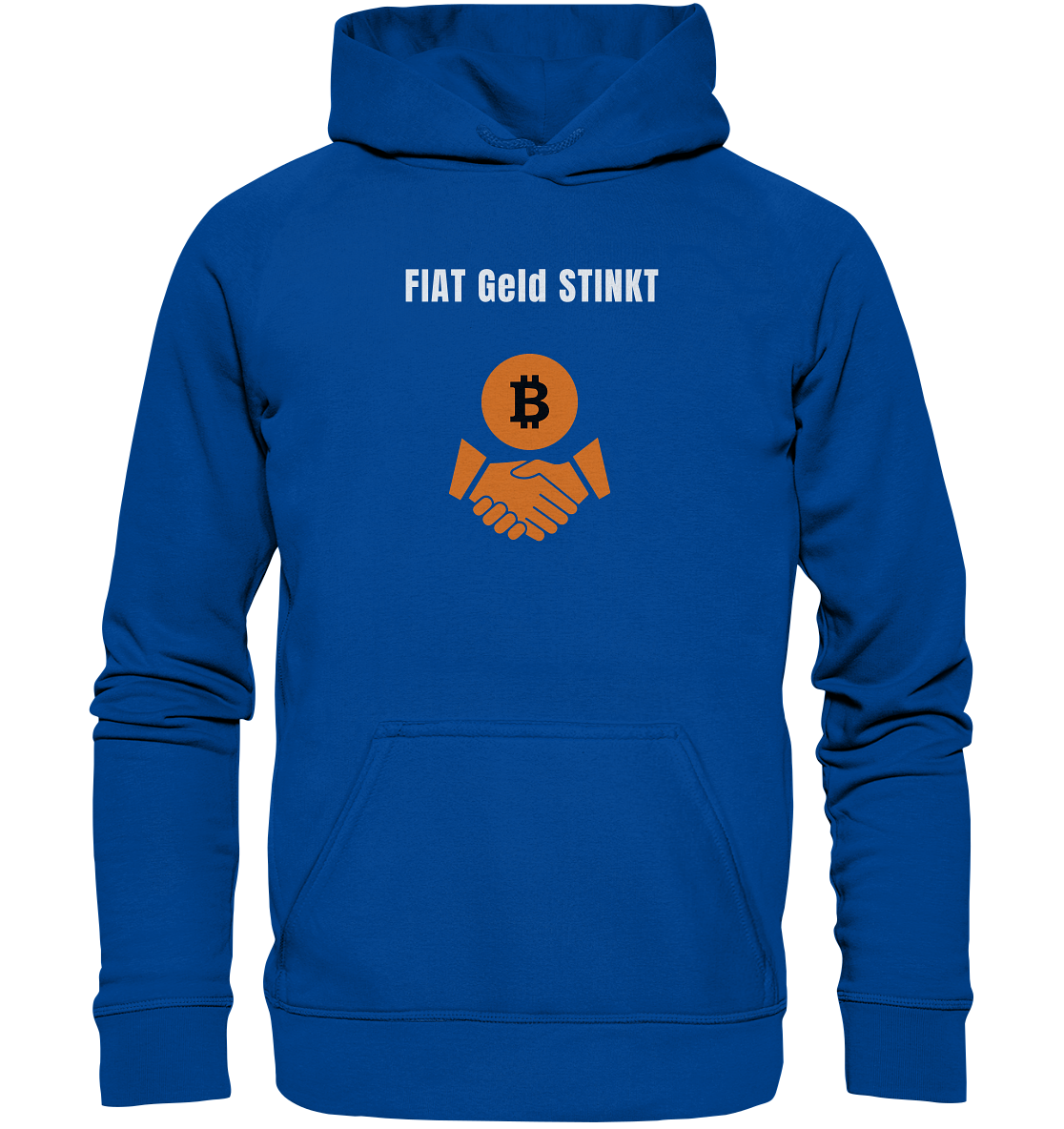 FIAT Geld STINKT (Ladies Collection 21% Rabatt bis zum Halving 2024) - Basic Unisex Hoodie
