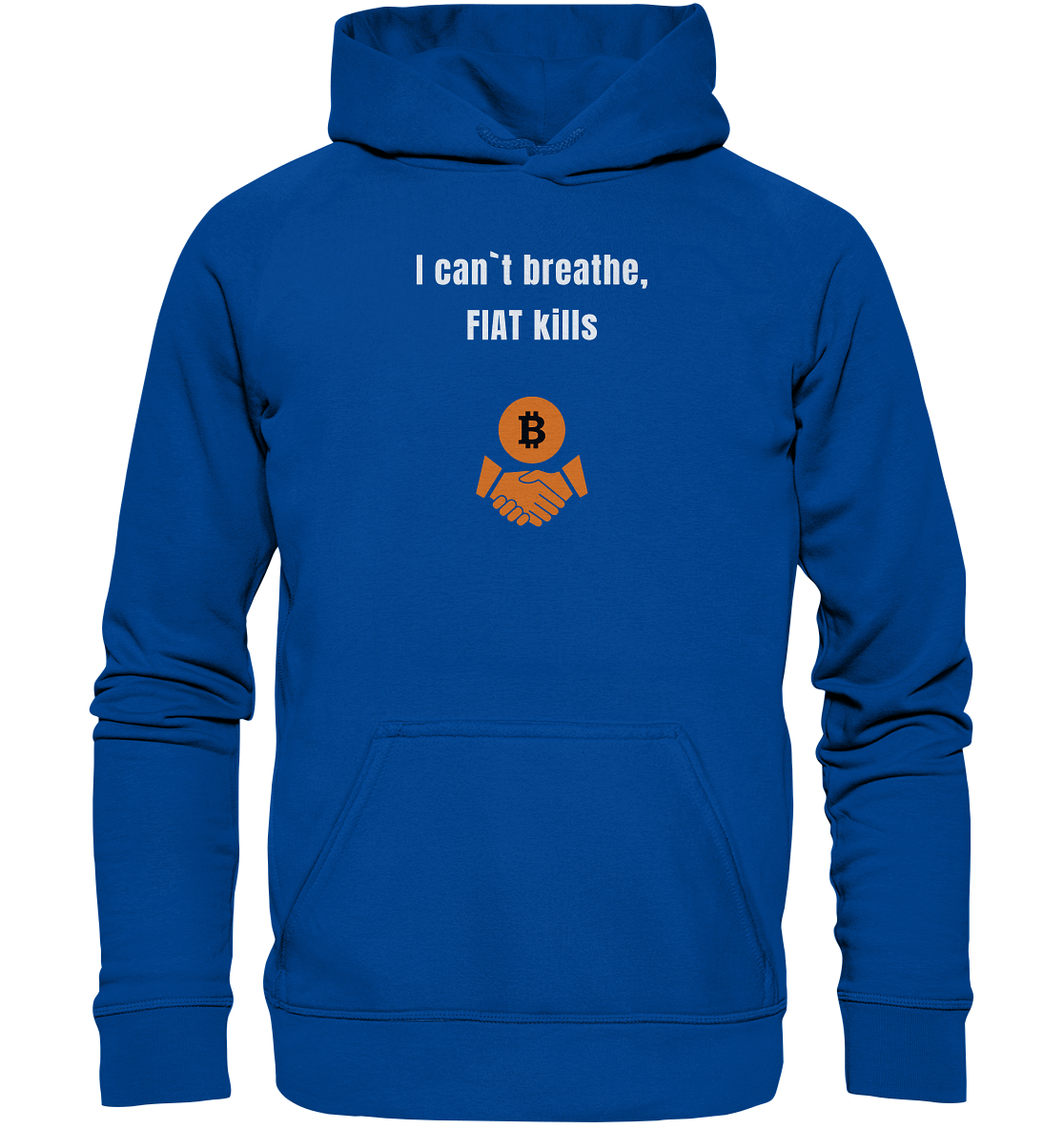 I can`t breathe, FIAT kills (Ladies Collection 21% Rabatt bis zum Halving 2024)  - Basic Unisex Hoodie