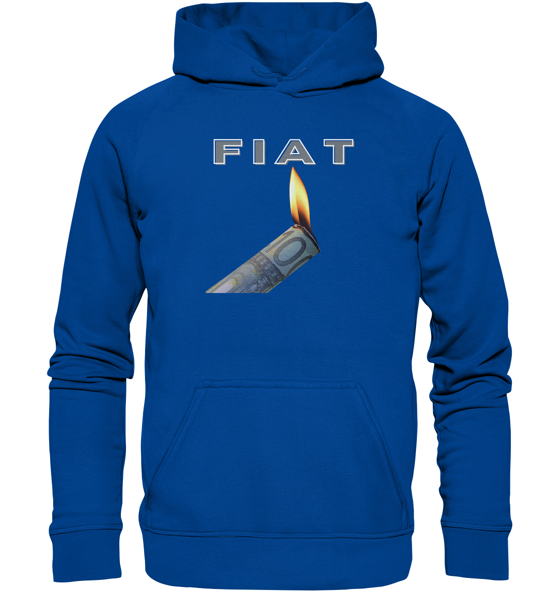 Fiat verbrennt Deine Zukunft - Basic Unisex Hoodie