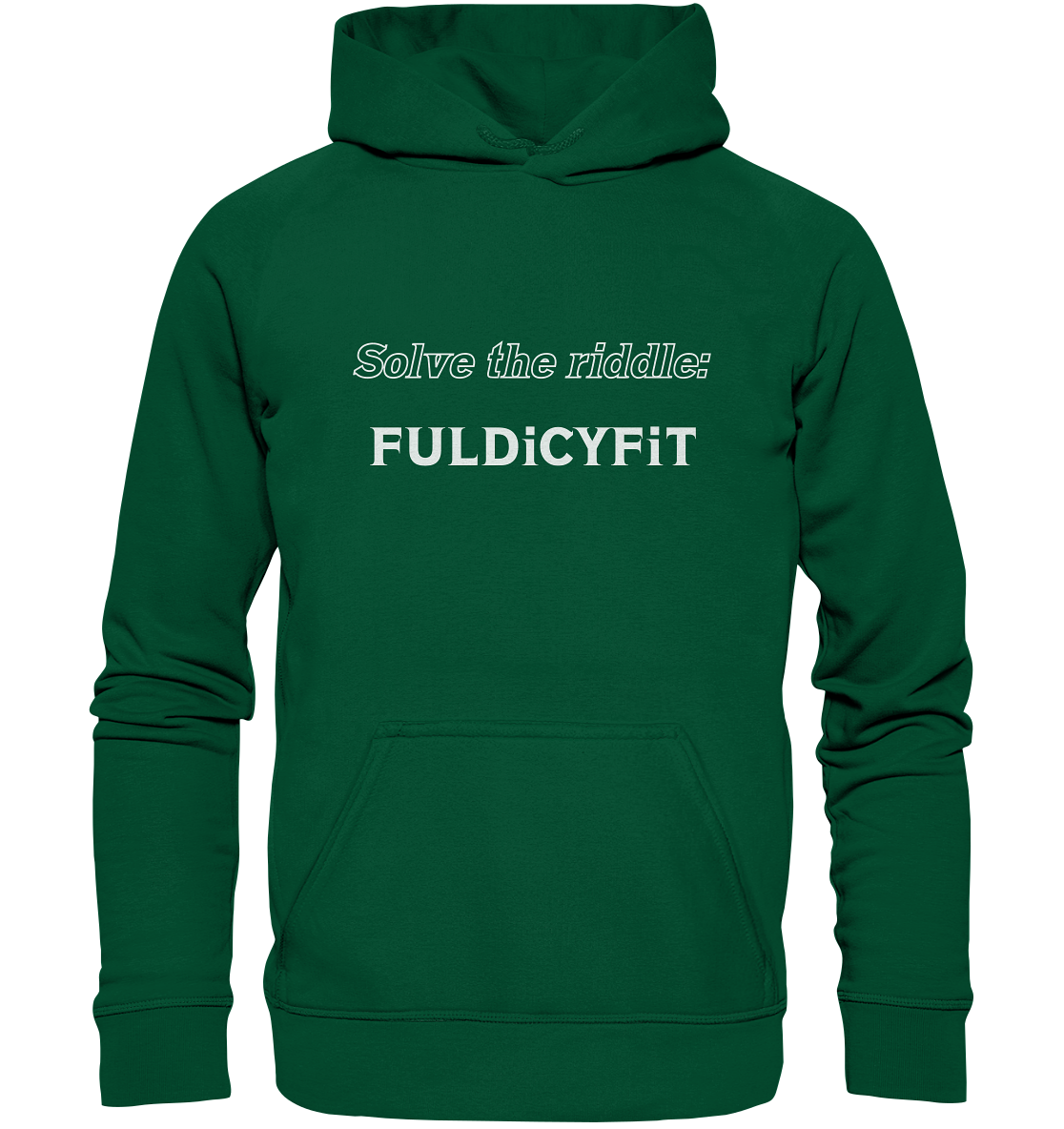 SOLVE THE RIDDLE - FULDiCYFiT - Basic Unisex Hoodie