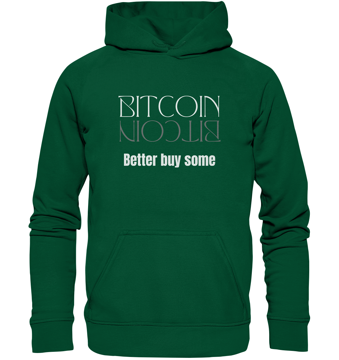 BITCOIN better buy some - LADIES COLLECTION 21% automat. Rabatt bis zum Halving 2024   - Basic Unisex Hoodie