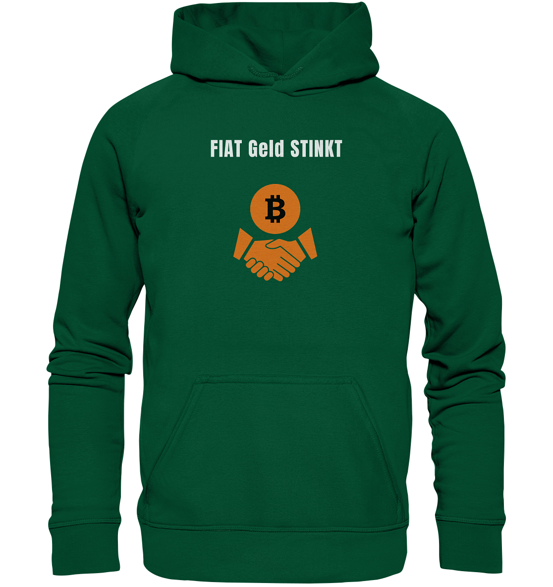 FIAT Geld STINKT (Ladies Collection 21% Rabatt bis zum Halving 2024) - Basic Unisex Hoodie